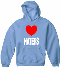 Love Haters Adult Hoodie
