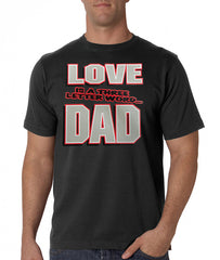 Love Is A Three Letter Word "Dad" Men's T-shirt