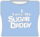 Love My Sugar Daddy Girls T-Shirt