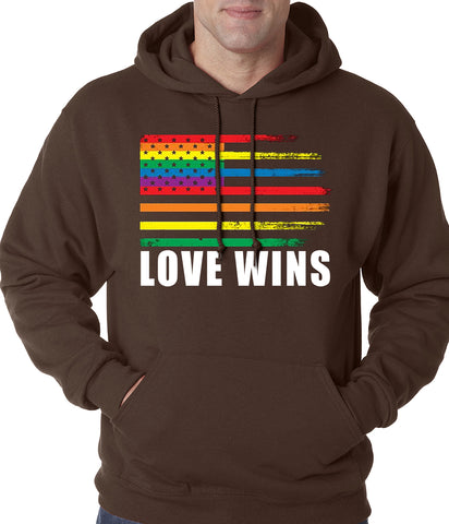 Love Wins - Gay Marriage Equality Adult Hoodie