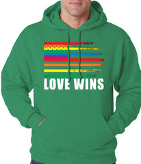 Love Wins - Gay Marriage Equality Adult Hoodie