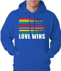 Love Wins - Gay Marriage Equality Adult Hoodie