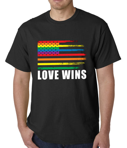 Love Wins - Gay Marriage Equality Mens T-shirt