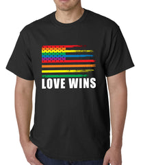 Love Wins - Gay Marriage Equality Mens T-shirt