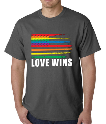 Love Wins - Gay Marriage Equality Mens T-shirt