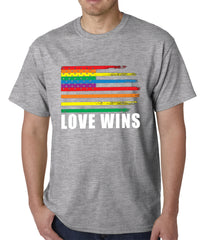 Love Wins - Gay Marriage Equality Mens T-shirt