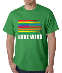 Love Wins - Gay Marriage Equality Mens T-shirt