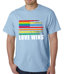 Love Wins - Gay Marriage Equality Mens T-shirt