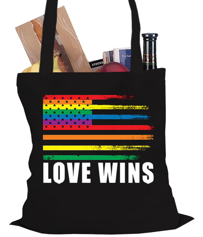 Love Wins - Gay Marriage Equality Tote Bag