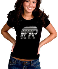 Lucky Aztec Elephant Girl's T-Shirt 