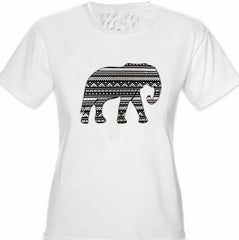 Lucky Aztec Elephant Girl's T-Shirt