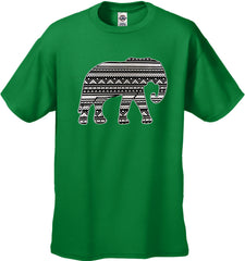 Lucky Aztec Elephant Men's T-Shirt
