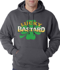 Lucky Bastard Irish Shamrock Hoodie