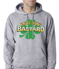 Lucky Bastard Irish Shamrock Hoodie