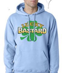 Lucky Bastard Irish Shamrock Hoodie