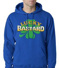 Lucky Bastard Irish Shamrock Hoodie