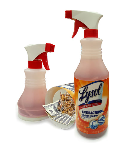 Lysol Antibacterial Kitchen Cleaner Spray Diversion Safe (Working Spray Bottle)