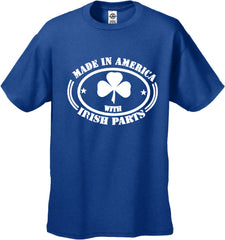 Made In America With Irish Parts Men's T-Shirt