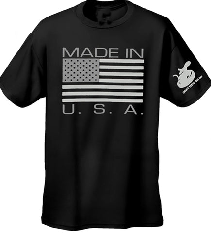 Made In The USA Men's T-Shirt (Black)