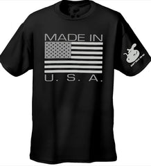 Made In The USA Men's T-Shirt (Black)