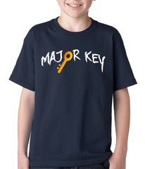 Major Key To Succes Emoji Key Kids T-shirt