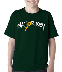 Major Key To Succes Emoji Key Kids T-shirt