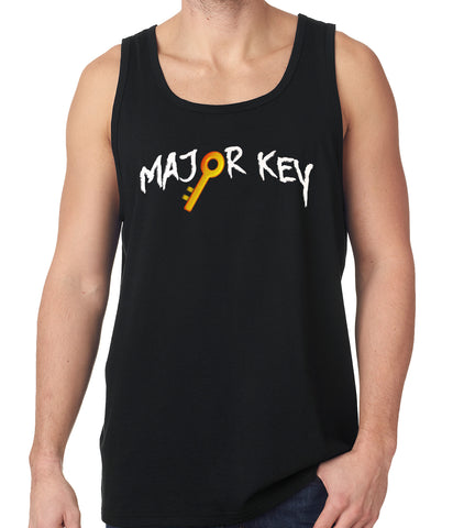 Major Key To Succes Emoji Key Tank Top