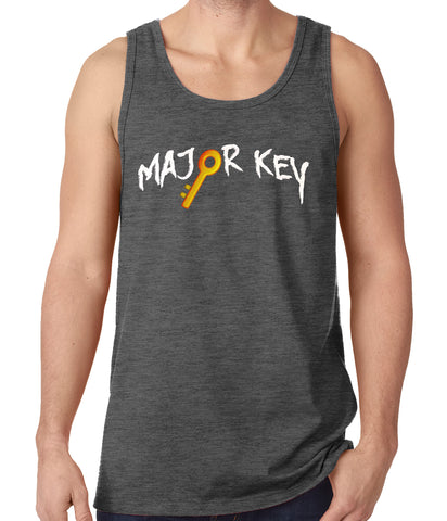 Major Key To Succes Emoji Key Tank Top