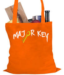 Major Key To Succes Emoji Key Tote Bag