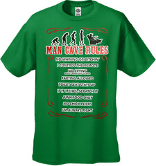 Man Cave Rules Men's T-Shirt