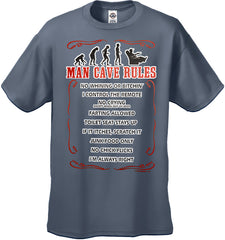 Man Cave Rules Men's T-Shirt