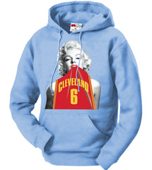 Marilyn Basketball Jersey #6 Adult Hoodie