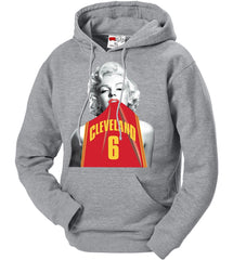 Marilyn Basketball Jersey #6 Adult Hoodie