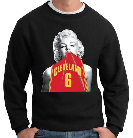 Marilyn Basketball Jersey #6 Crewneck Sweatshirt