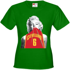 Marilyn Basketball Jersey #6 Girl's T-Shirt