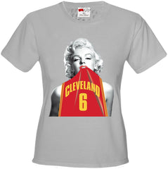 Marilyn Basketball Jersey #6 Girl's T-Shirt