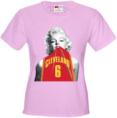 Marilyn Basketball Jersey #6 Girl's T-Shirt