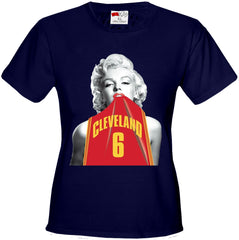 Marilyn Basketball Jersey #6 Girl's T-Shirt