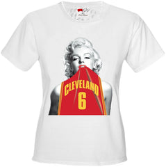 Marilyn Basketball Jersey #6 Girl's T-Shirt