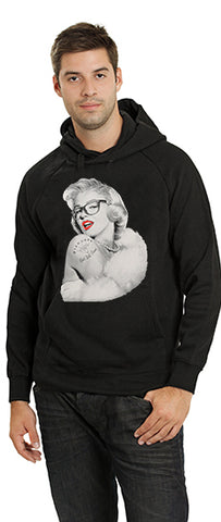 Marilyn Monroe Diamonds Girl's Best Friend Adult Hoodie 