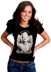 Marilyn Monroe "Hardly An Angel" Girls T-Shirt
