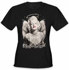 Marilyn Monroe "Hardly An Angel" Girls T-Shirt
