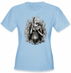 Marilyn Monroe Hollywood Tattoo Girl's T-Shirt