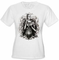 Marilyn Monroe Hollywood Tattoo Girl's T-Shirt
