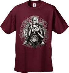 Marilyn Monroe Hollywood Tattoo Men's T-Shirt
