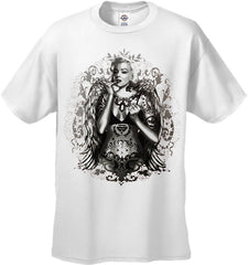 Marilyn Monroe Hollywood Tattoo Men's T-Shirt