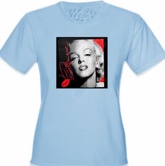 Marilyn Monroe Lipstick Classic Celebrity Girl's T-Shirt