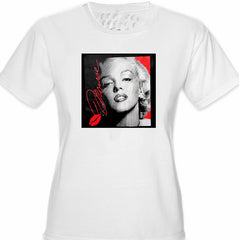 Marilyn Monroe Lipstick Classic Celebrity Girl's T-Shirt