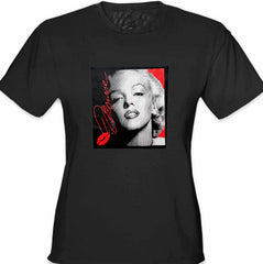 Marilyn Monroe Lipstick Classic Celebrity Girl's T-Shirt