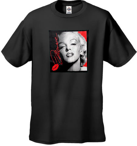 Marilyn Monroe Lipstick Classic Celebrity Men's T-Shirt